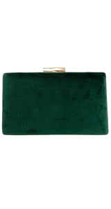 Clutch Velvet Verde