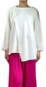 Polera Asimétrica Beige