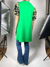 Sweater Verde Abierto