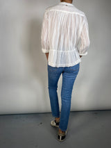 Blusa Broderie Lentejuelas