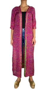 Kimono Estampado Traslucido