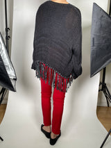 Sweater Negro Tejido