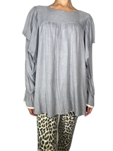 Blusa Gris Vuelos