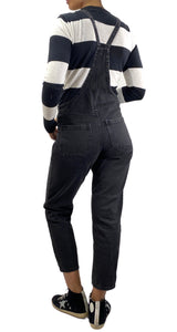 Jardinera Denim Negra