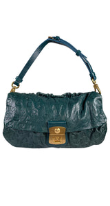 Cartera Verde Azulado