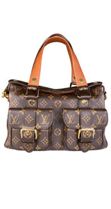 Cartera Monogram Cuero