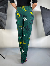 Pantalón Verde Estampado