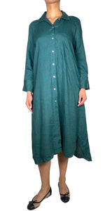 Vestido Camisero Lino