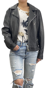 Chaqueta Biker Cuero