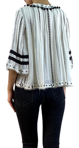 Blusa Blanco y Negro