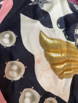 Vestido Seda Multicolor