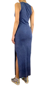 Vestido Azul Maxi