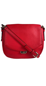 Bandolera Roja Cuero