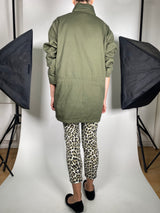 Chaqueta Jeans Verde