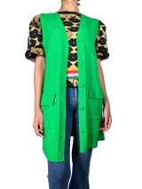 Sweater Verde Abierto