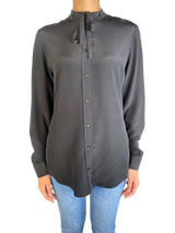 Blusa Seda Negra