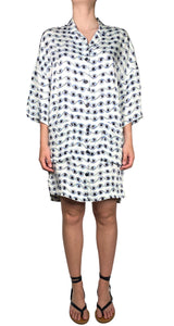 Vestido Blanco Estampado