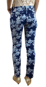 Jeans Blue Floral