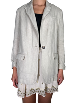 Blazer Lino Beige