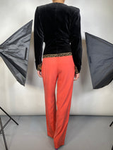 Chaqueta Velvet Bordada