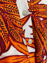 Vestido Camisero Naranja