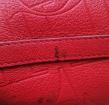 Cartera Cuero Monograma