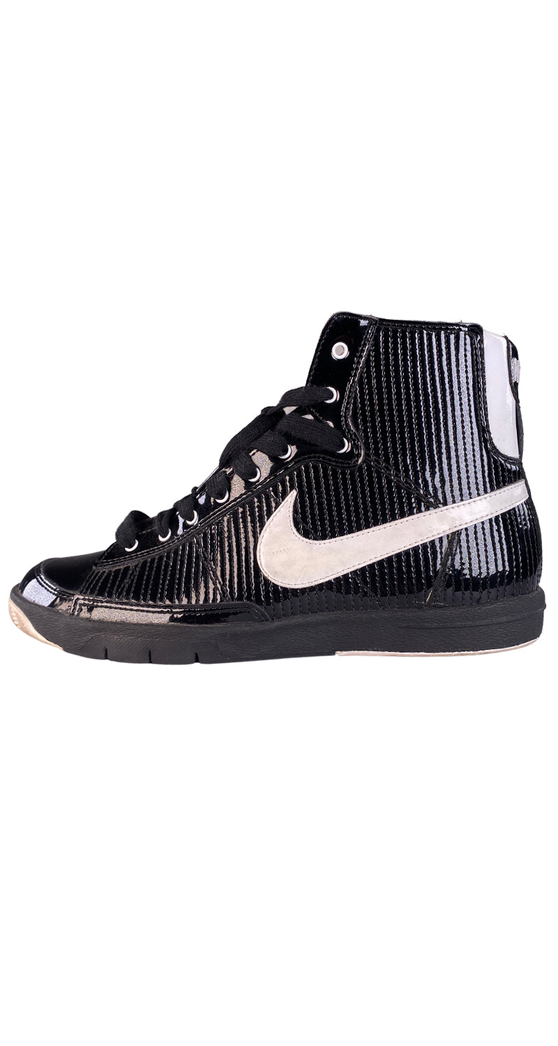 Zapatillas Cuero Calzado Caña Alta Zapatillas De Casa De Tablero