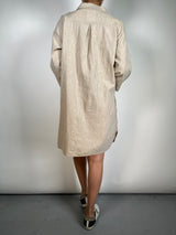 Vestido Camisero Lino