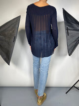 Polera Espalda Plisada