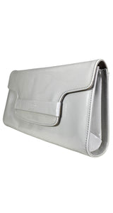 Cartera Charol Gris