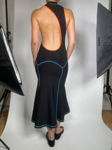 Vestido Elasticado Negro