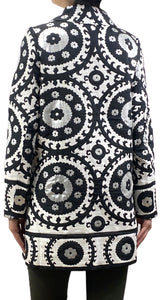 Chaqueta Blanco y Negro