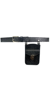 Riñonera Crocodile Design