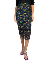 Falda Multicolor Estampada