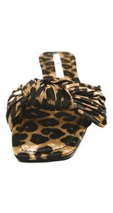 Sandalias Animal Print Lazo