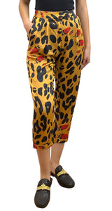 Pantalón Café Estampado