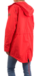 Chaqueta Cortaviento Naranja