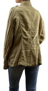 Chaqueta Lino Beige