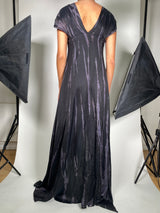 Vestido Negro Tie Dye