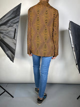 Tapado Estampado Café