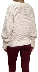 Sweater Blanco Cerrado