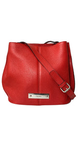 Bandolera Roja Cuero