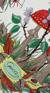 Pañuelo Seda Hongos