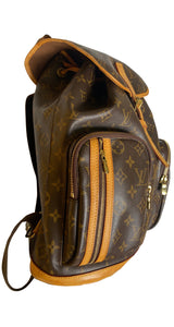 Mochila Monogram Café