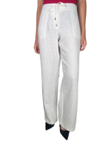 Pantalón Lino Blanco