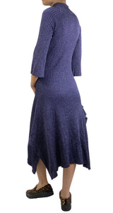 Vestido Azul Brillos