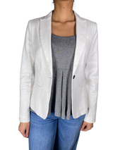 Blazer Blanco Lino