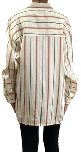 Blusa Rayas Oversize