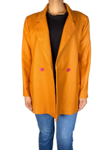 Blazer Naranjo Lana