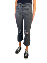 Jeans Negro Destroyed